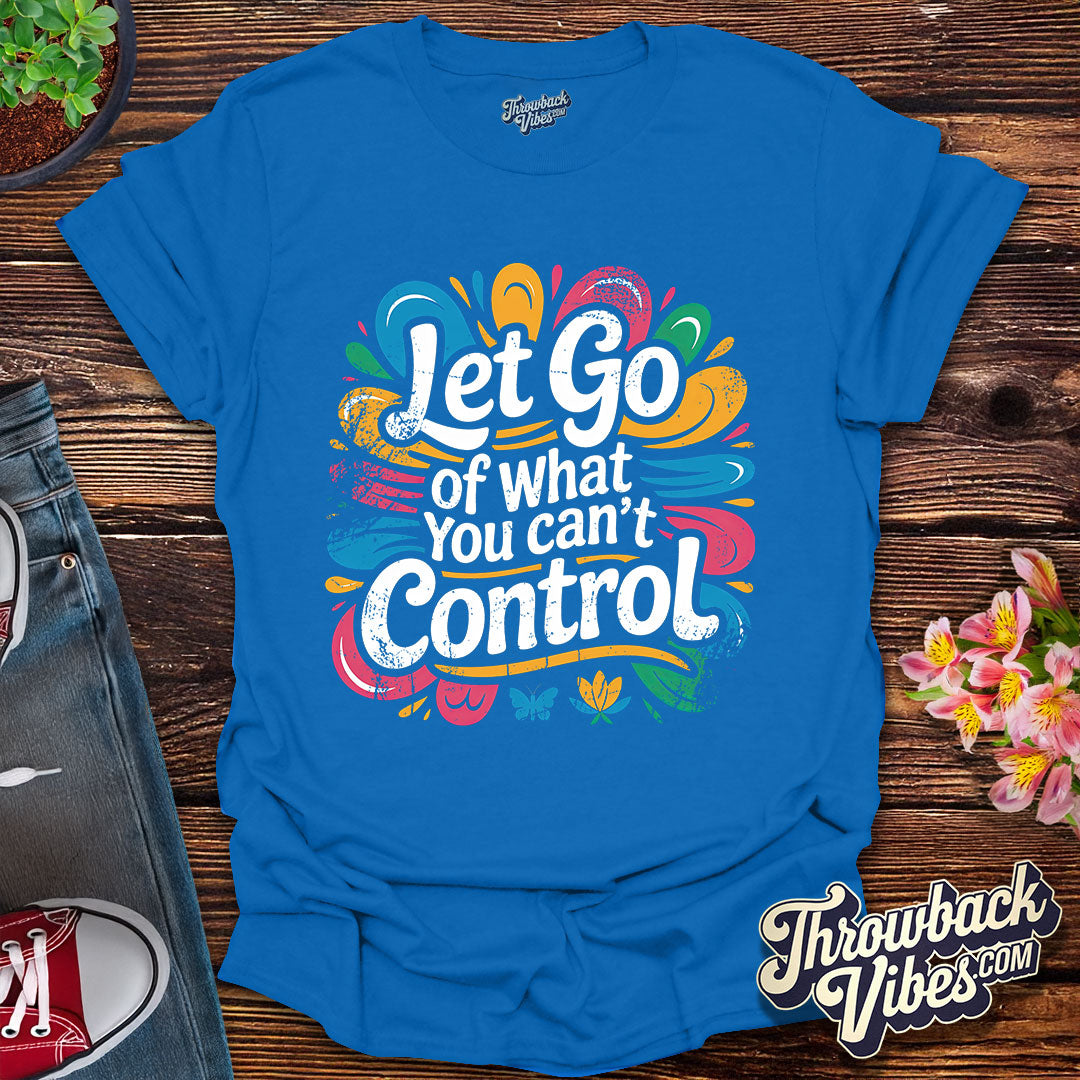 Let Go Distressed T-Shirt
