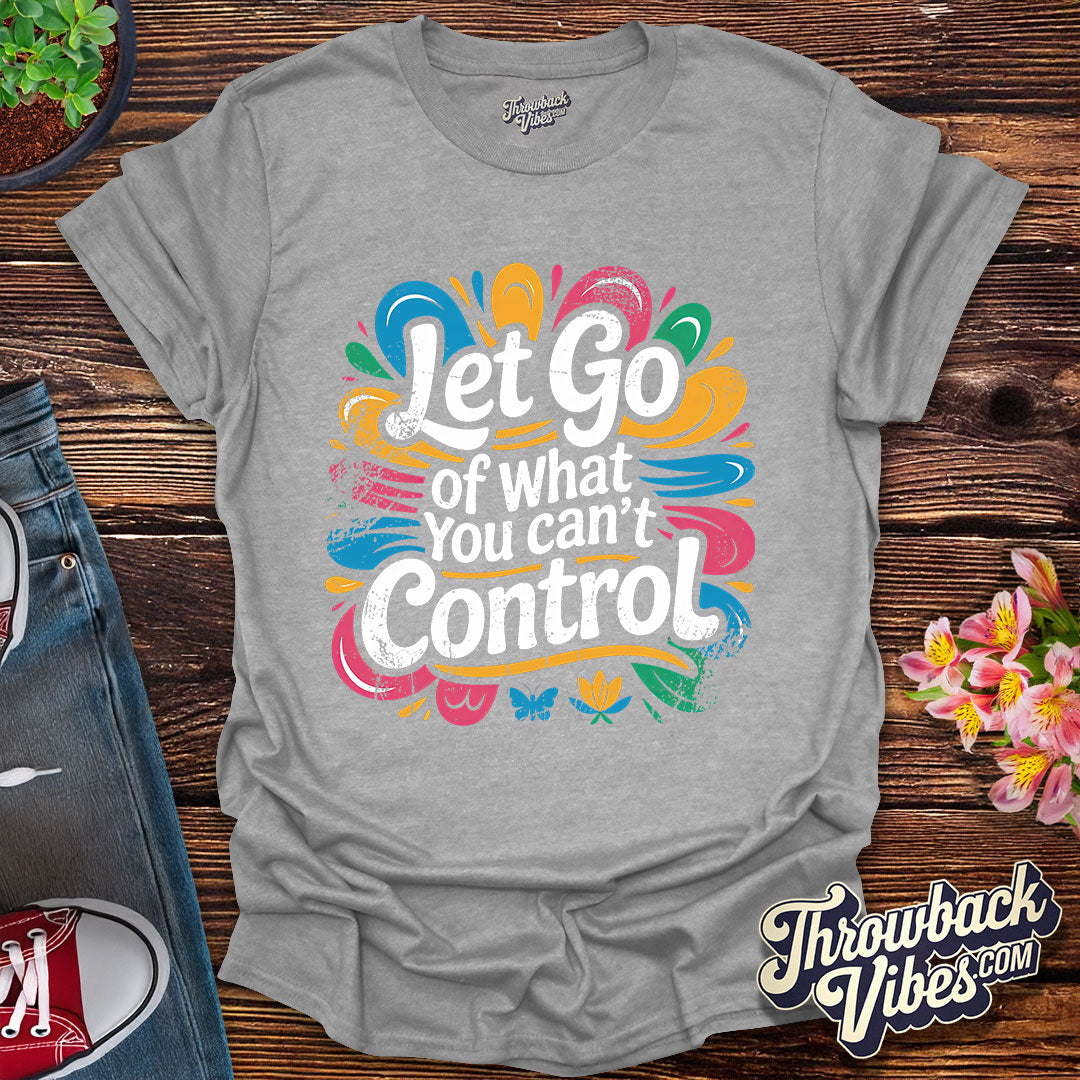 Let Go Distressed T-Shirt