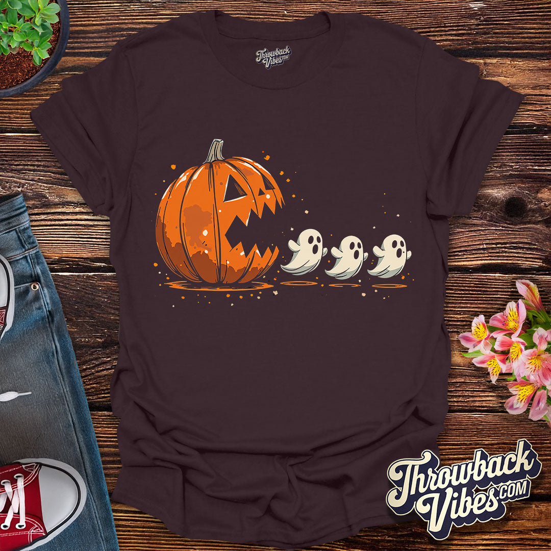 Pumpkin vs. Ghosts T-Shirt