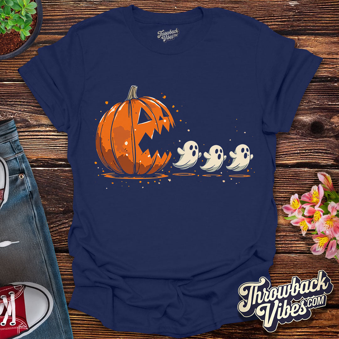 Pumpkin vs. Ghosts T-Shirt
