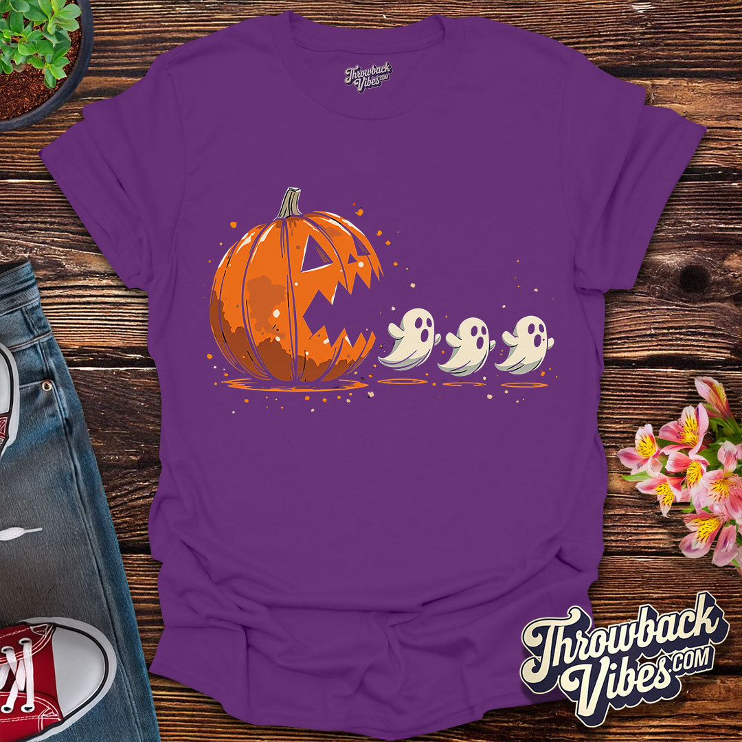 Pumpkin vs. Ghosts T-Shirt