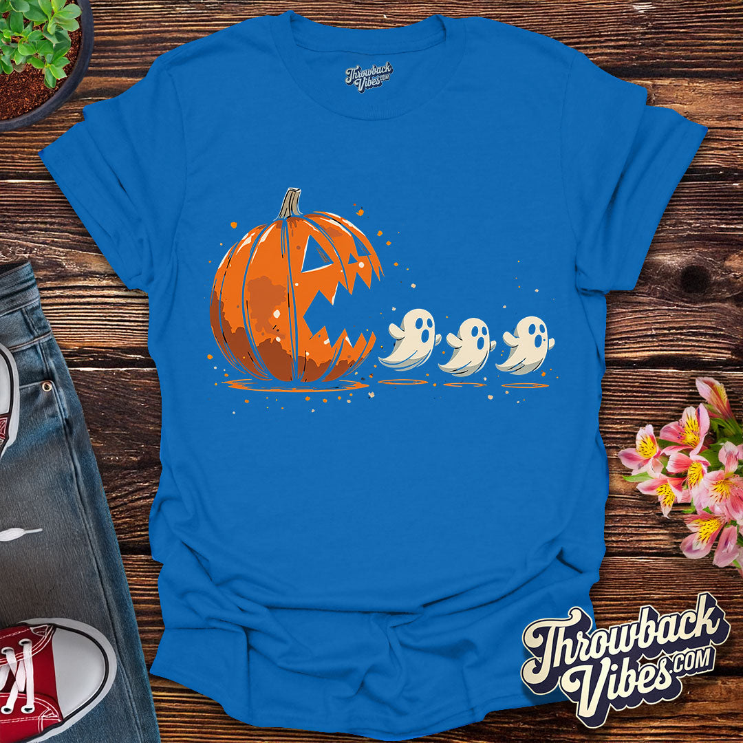 Pumpkin vs. Ghosts T-Shirt