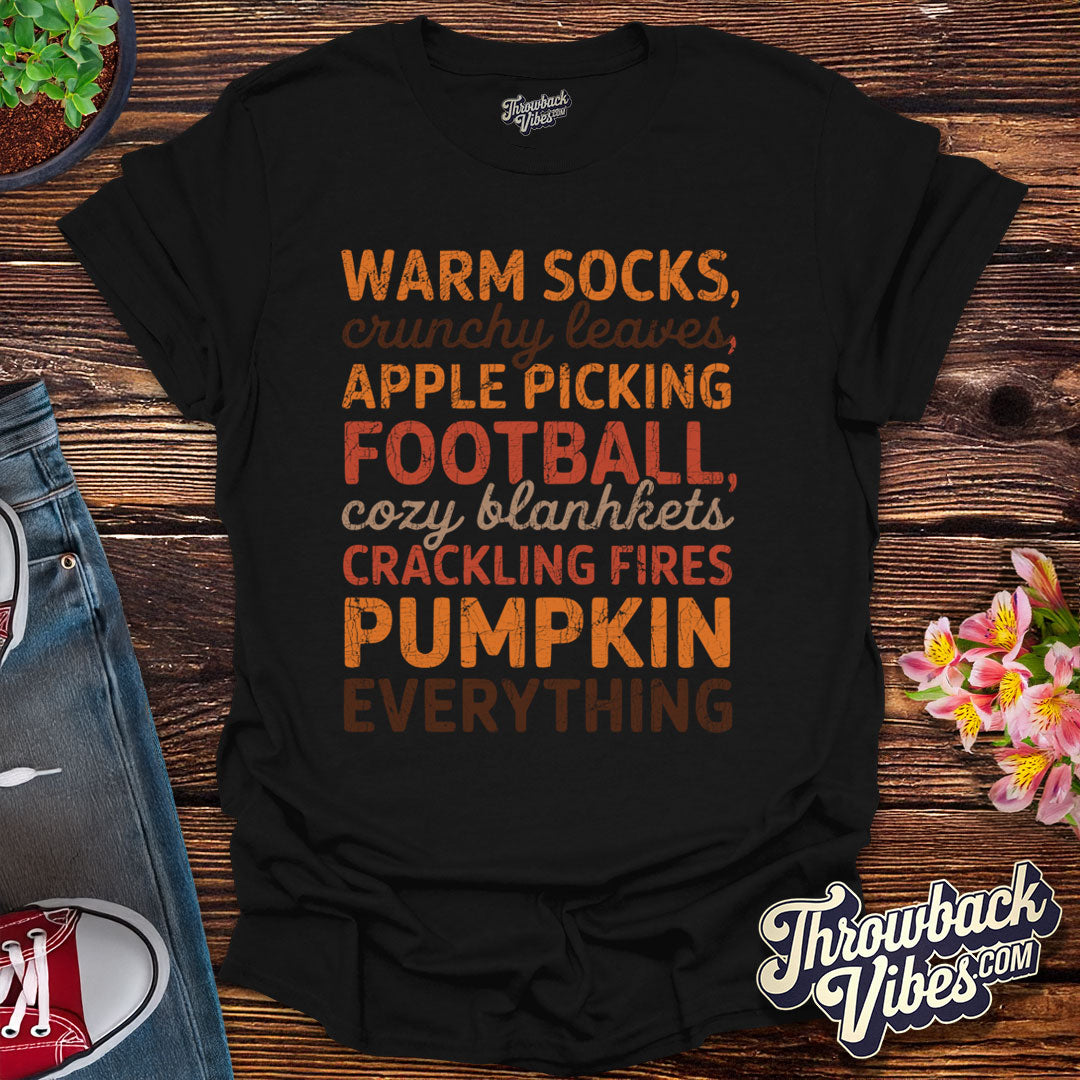 Cozy Autumn Vibes T-Shirt