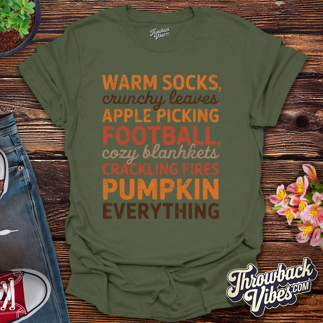 Cozy Autumn Vibes T-Shirt