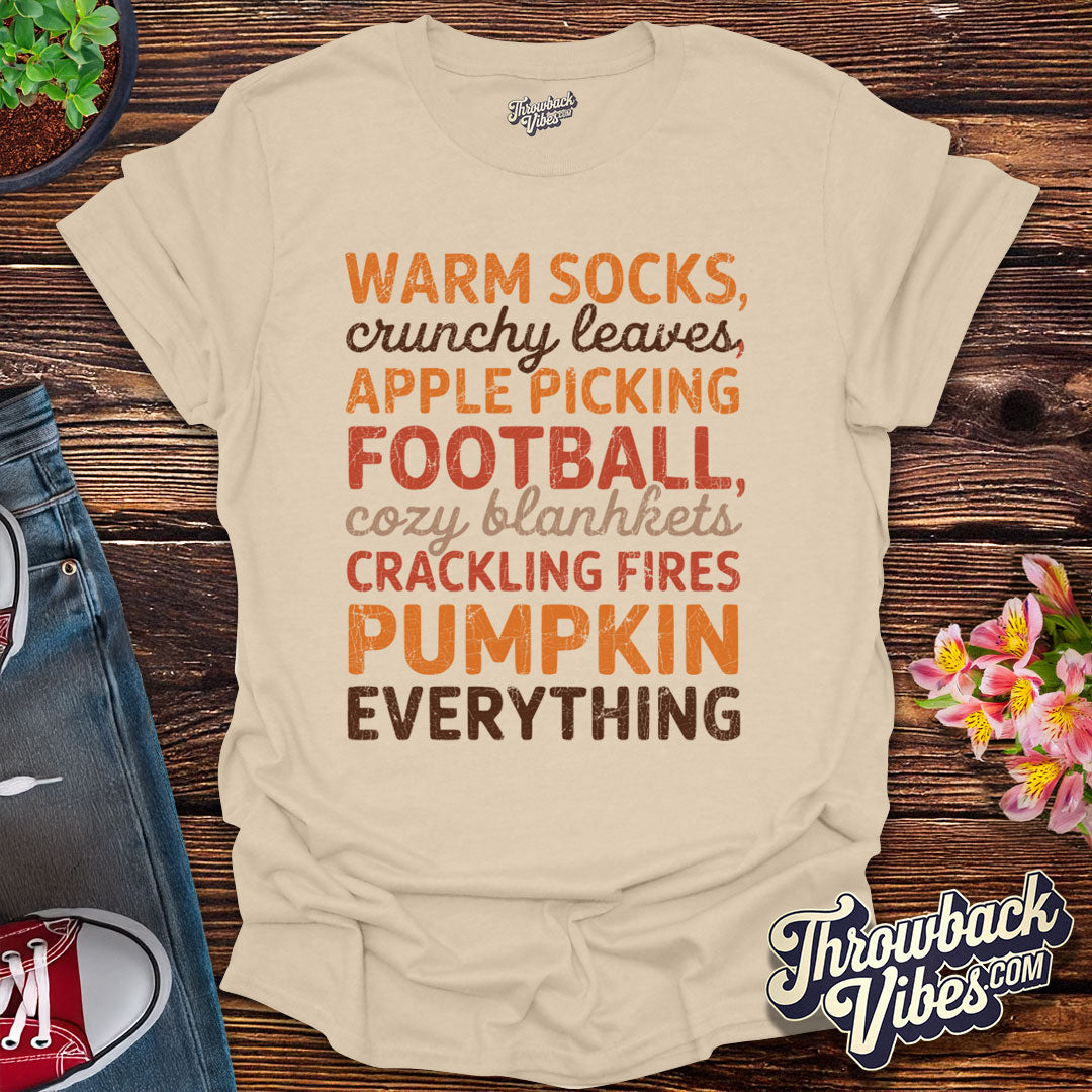 Cozy Autumn Vibes T-Shirt