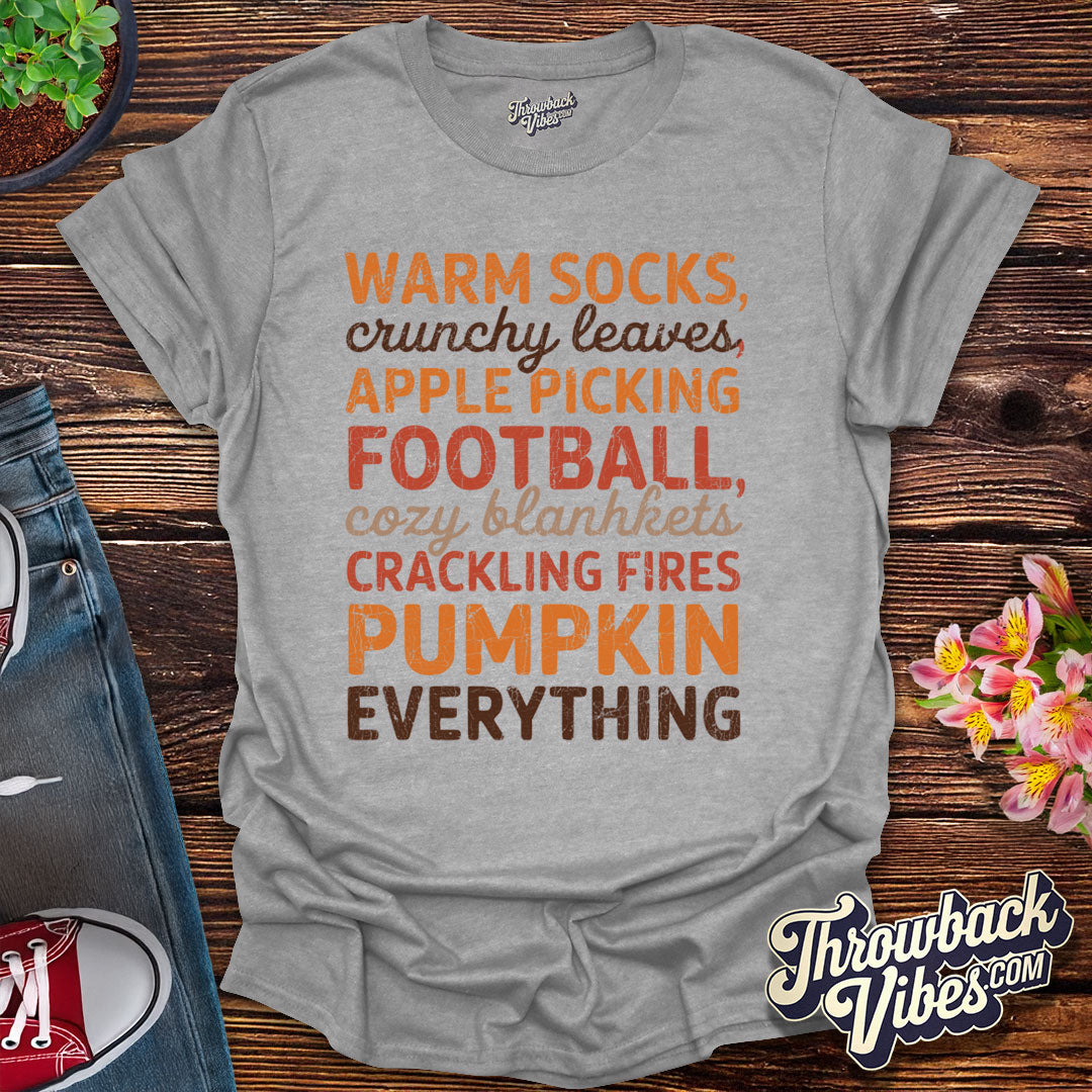 Cozy Autumn Vibes T-Shirt