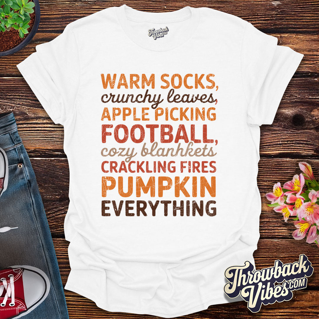 Cozy Autumn Vibes T-Shirt