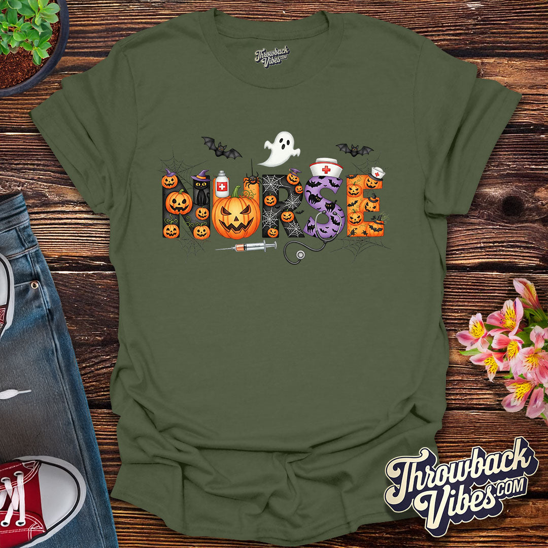 Spooky Nurse β Halloween Edition T-Shirt