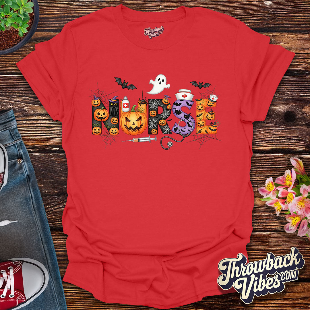 Spooky Nurse β Halloween Edition T-Shirt