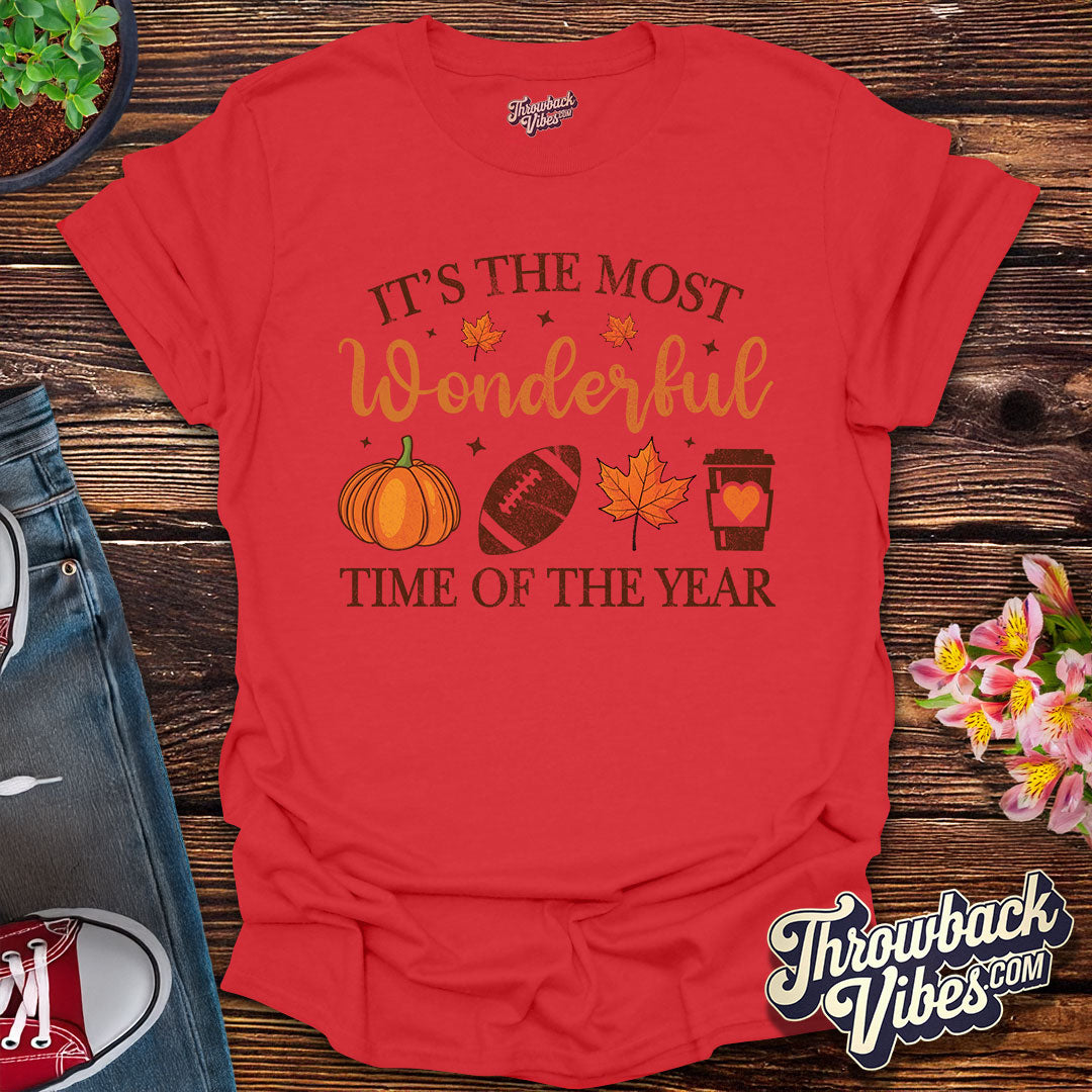 The Most Wonderful Time of the Year – Fall Edition T-Shirt