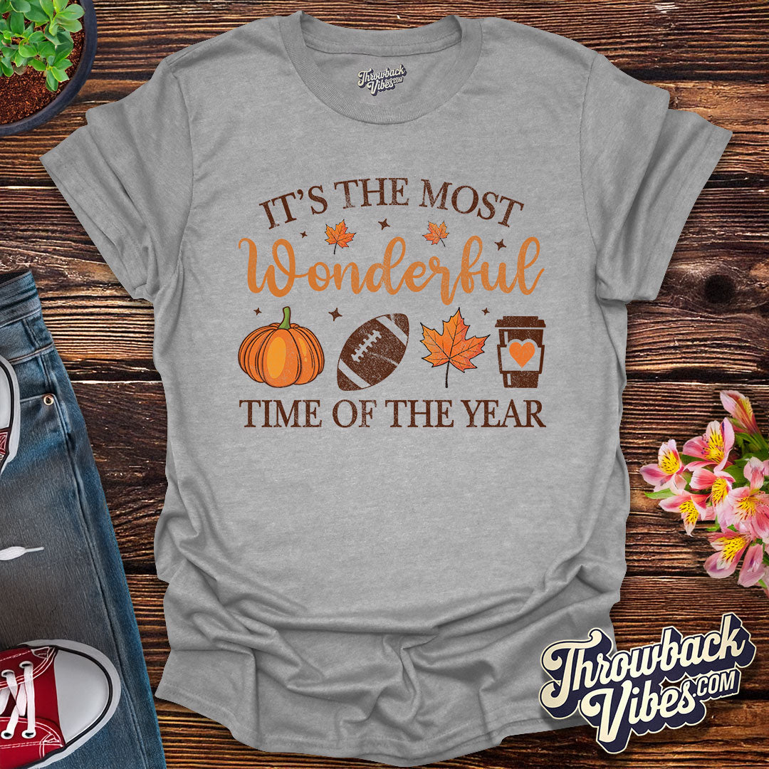 The Most Wonderful Time of the Year – Fall Edition T-Shirt