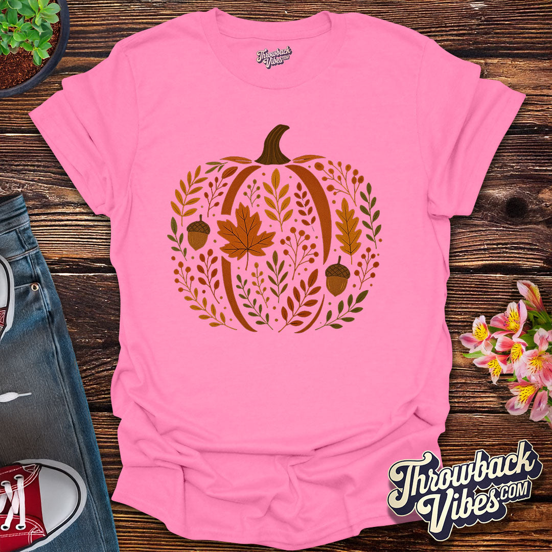 Autumn Harvest Pumpkin T-Shirt