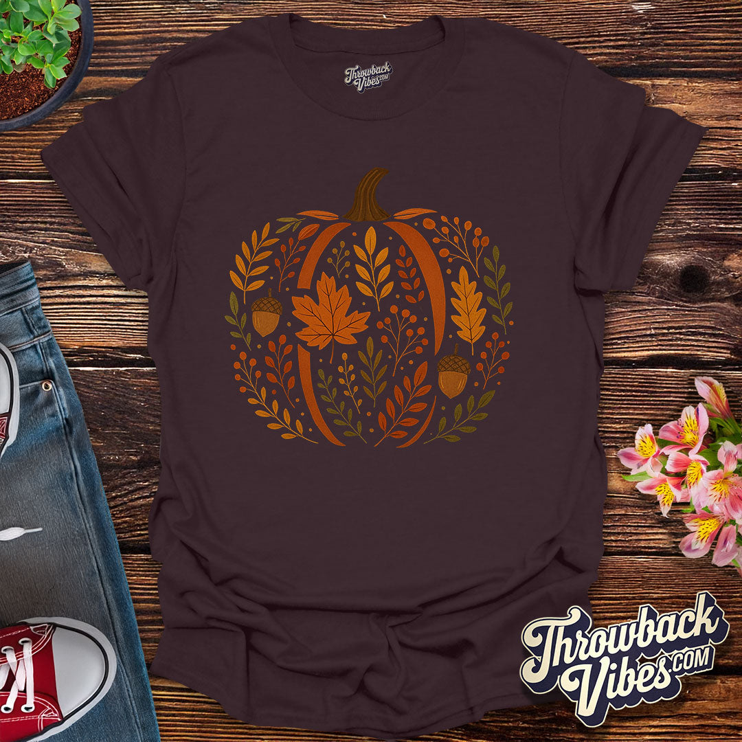 Autumn Harvest Pumpkin T-Shirt