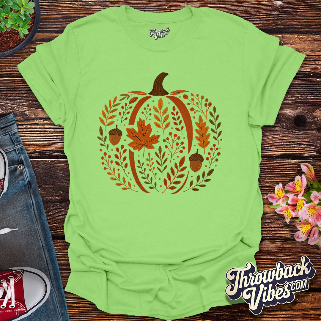 Autumn Harvest Pumpkin T-Shirt