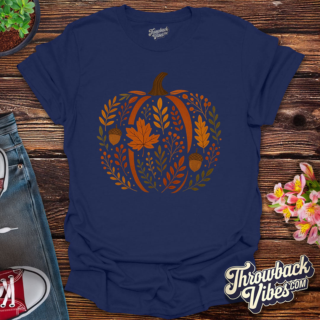 Autumn Harvest Pumpkin T-Shirt