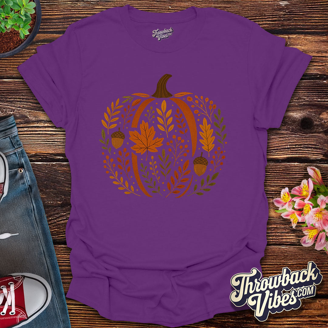 Autumn Harvest Pumpkin T-Shirt