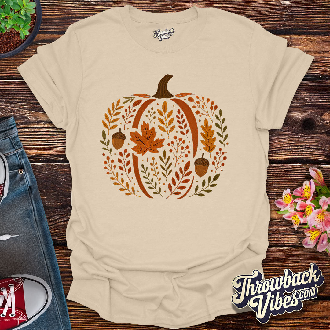 Autumn Harvest Pumpkin T-Shirt