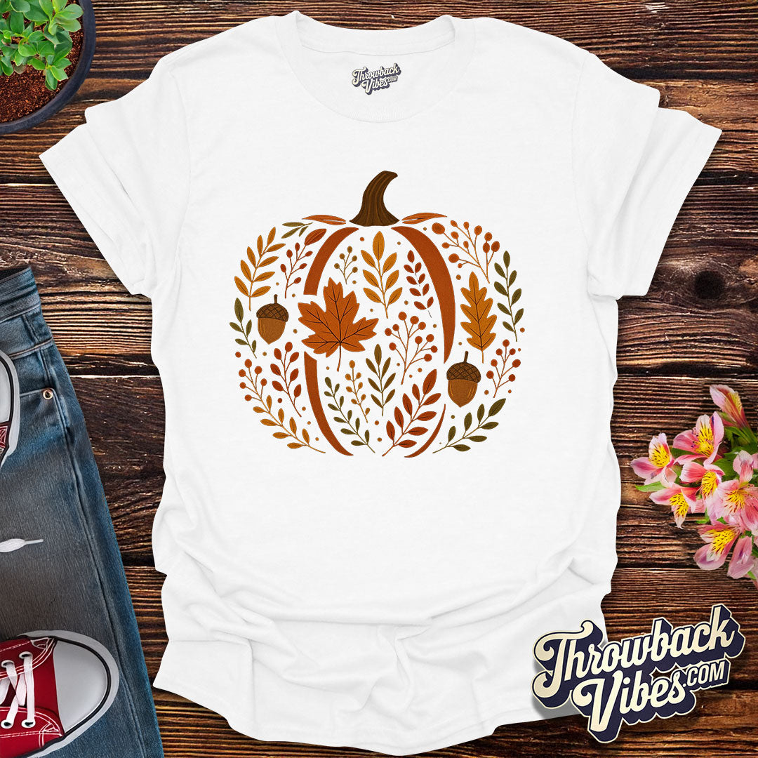 Autumn Harvest Pumpkin T-Shirt