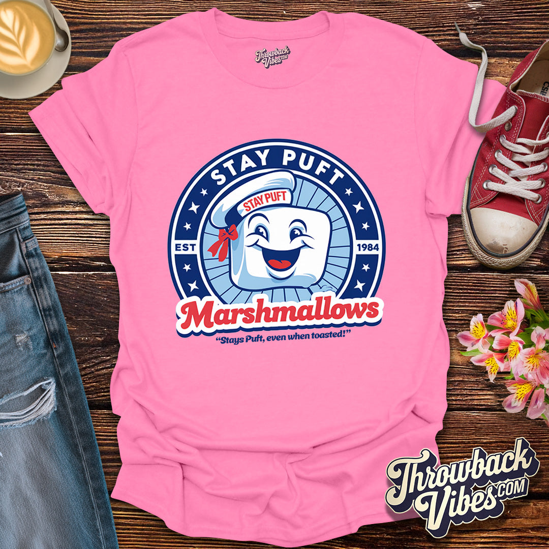 Stay Puft Marshmallow Man T-Shirt - Throwbackvibes
