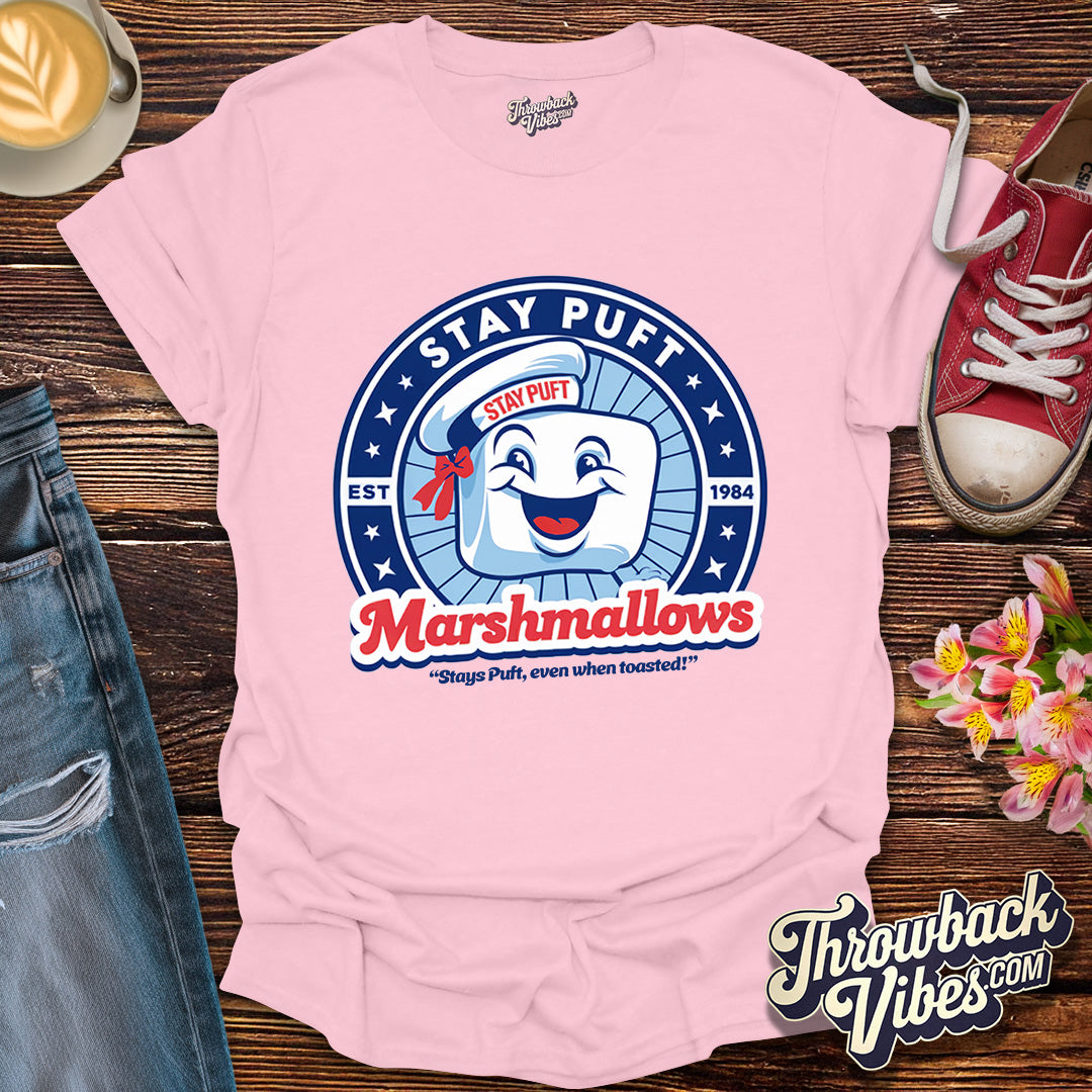 Stay Puft Marshmallow Man T-Shirt - Throwbackvibes