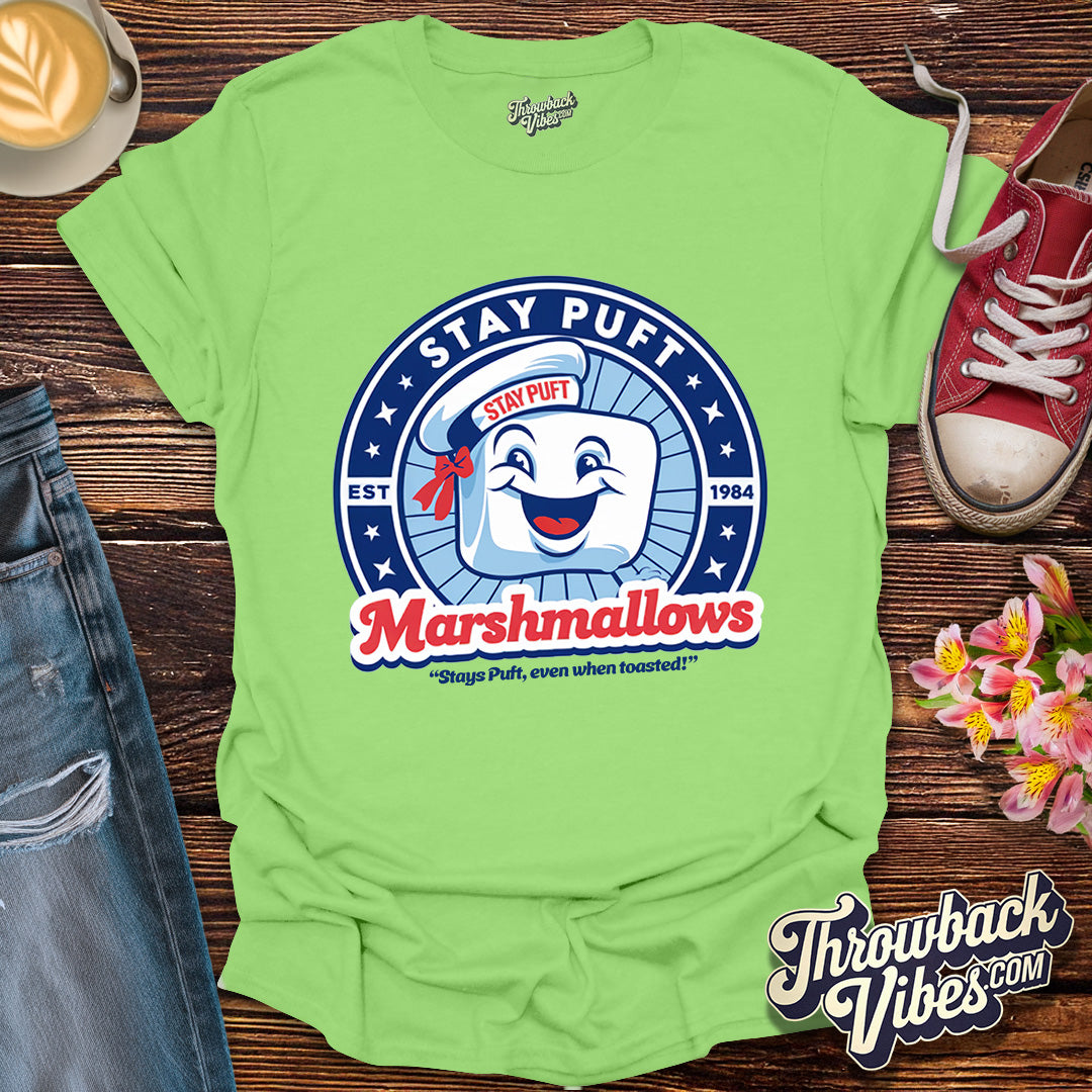 Stay Puft Marshmallow Man T-Shirt - Throwbackvibes