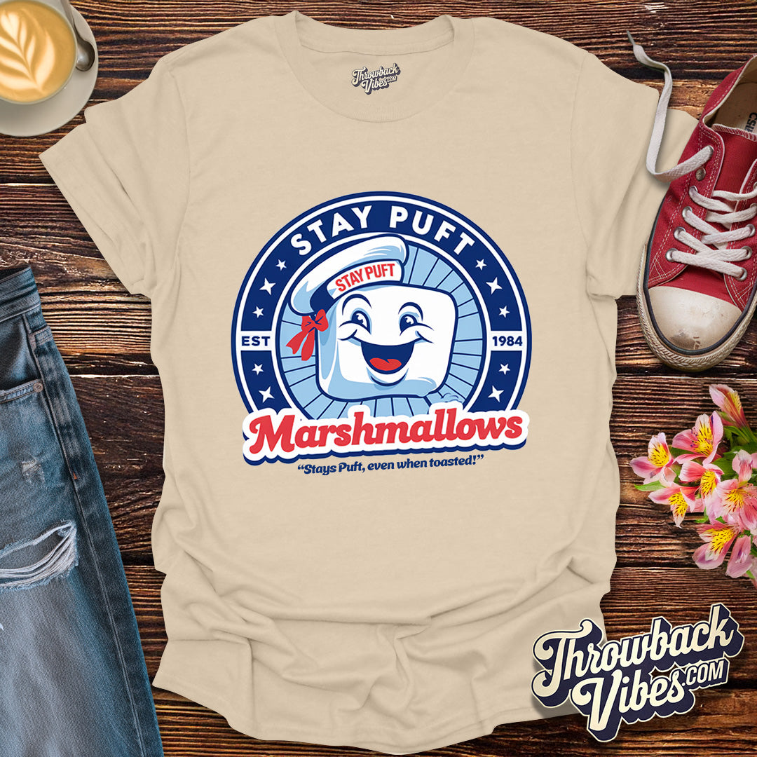 Stay Puft Marshmallow Man T-Shirt - Throwbackvibes