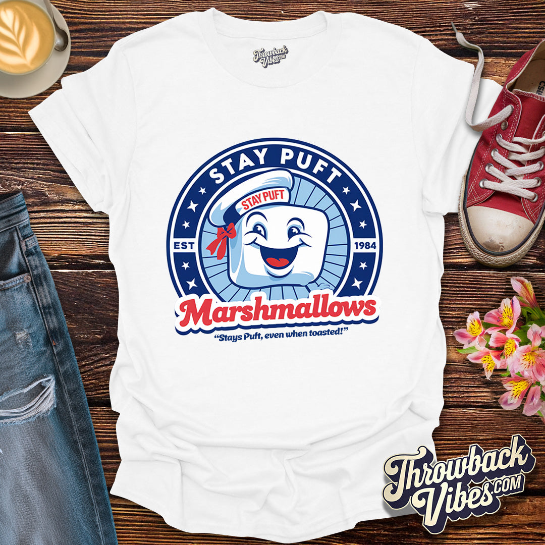 Stay Puft Marshmallow Man T-Shirt - Throwbackvibes
