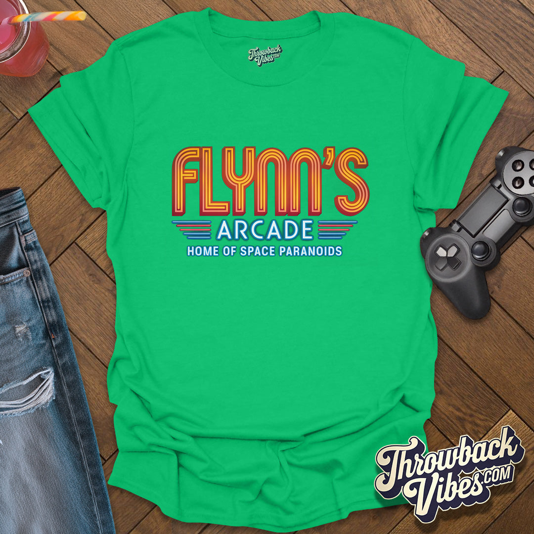 Flynn's Arcade T-Shirt - Throwbackvibes 