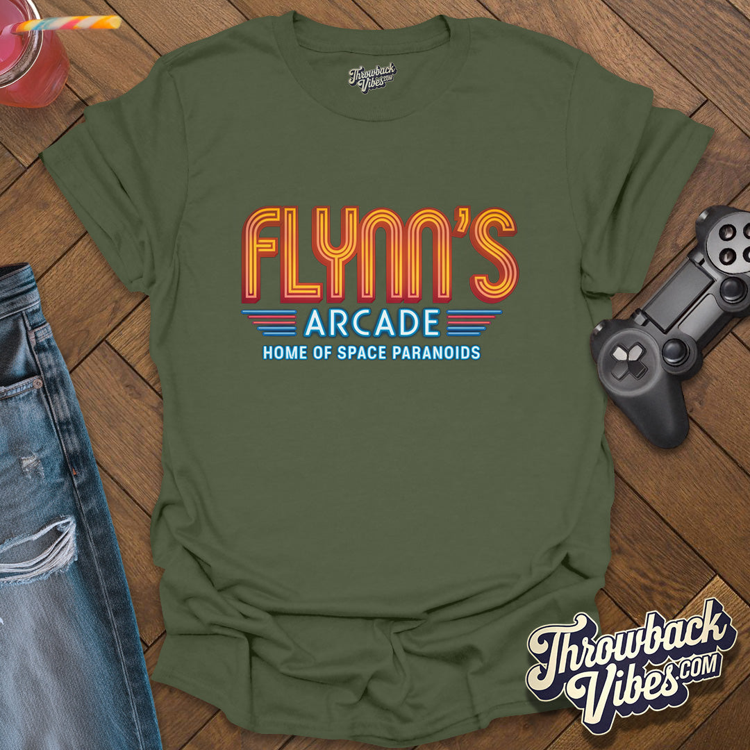 Flynn's Arcade T-Shirt - Throwbackvibes 