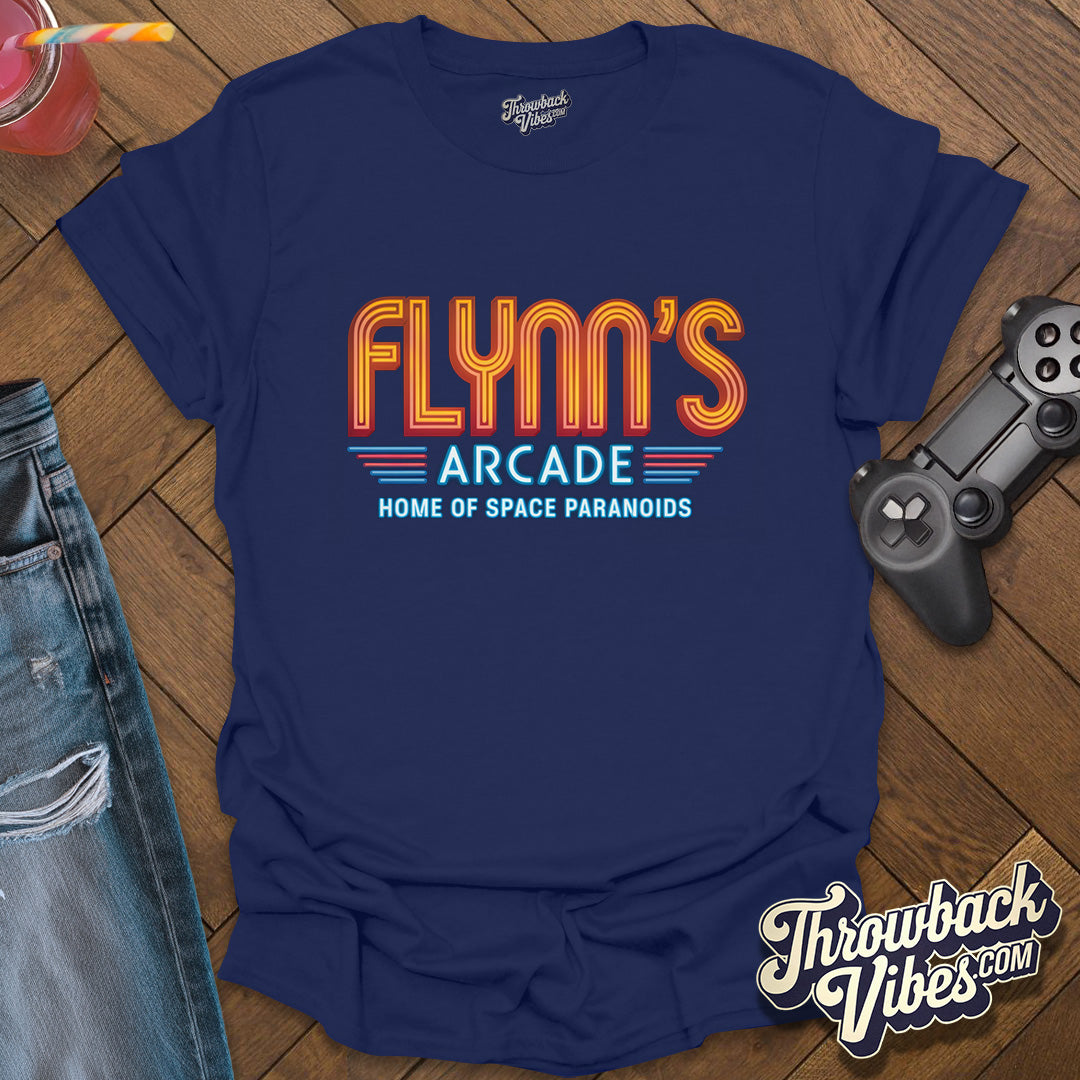 Flynn's Arcade T-Shirt - Throwbackvibes 