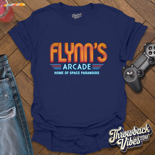 Flynn's Arcade T-Shirt - Throwbackvibes 