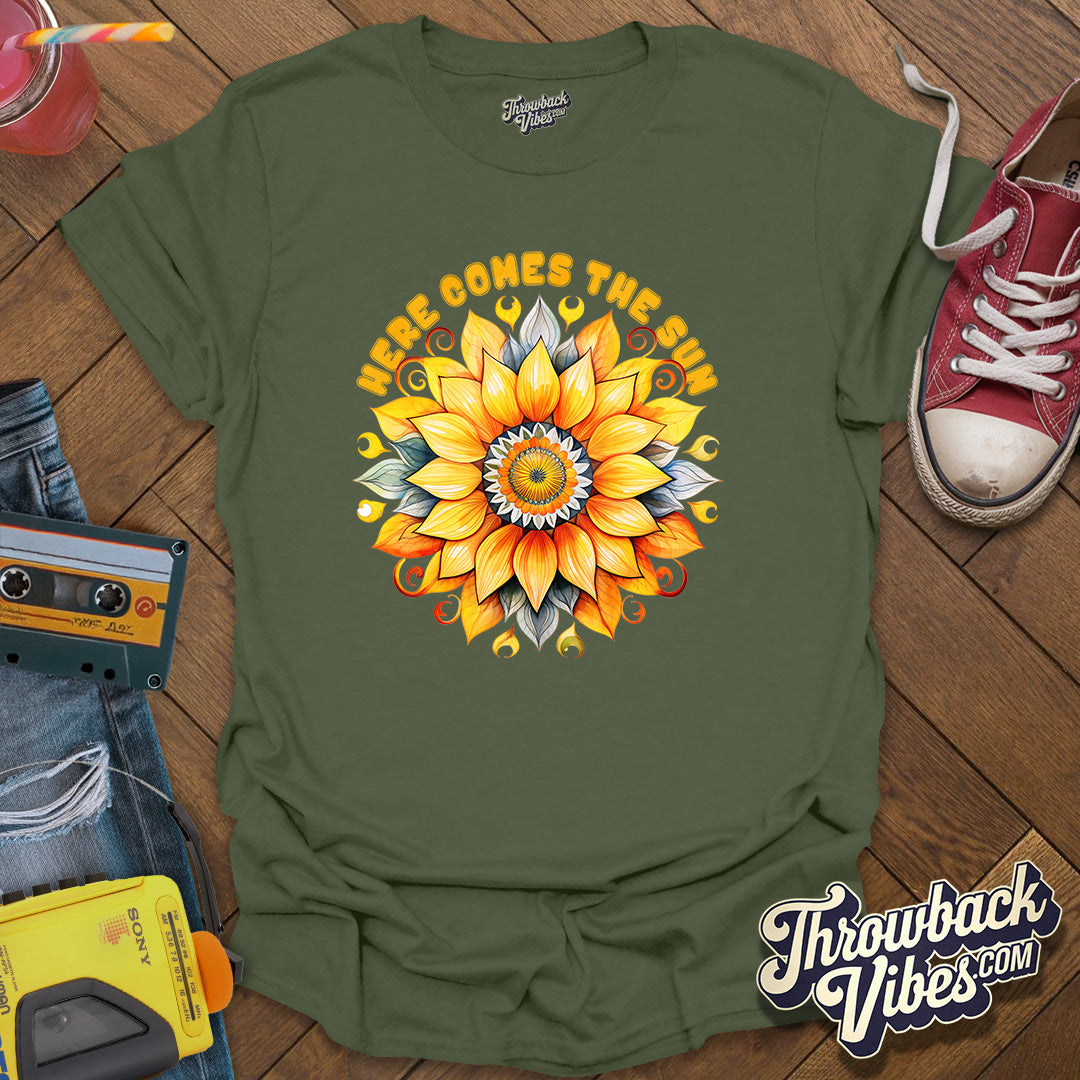 Here Comes the Sun 2 T-Shirt - Throwbackvibes 