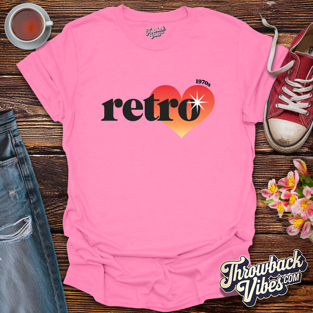 Retro 70s T-Shirt - Throwbackvibes 