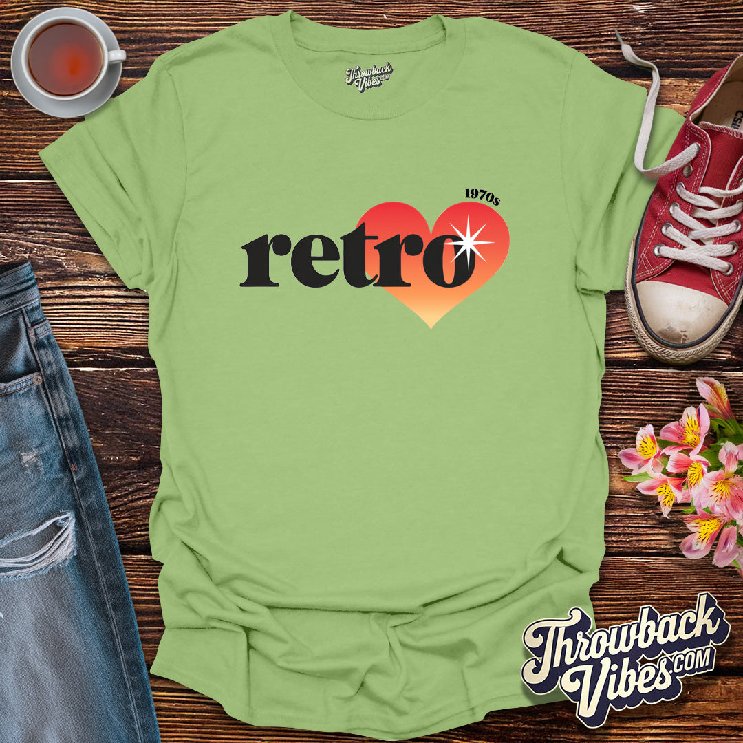 Retro 70s T-Shirt - Throwbackvibes 