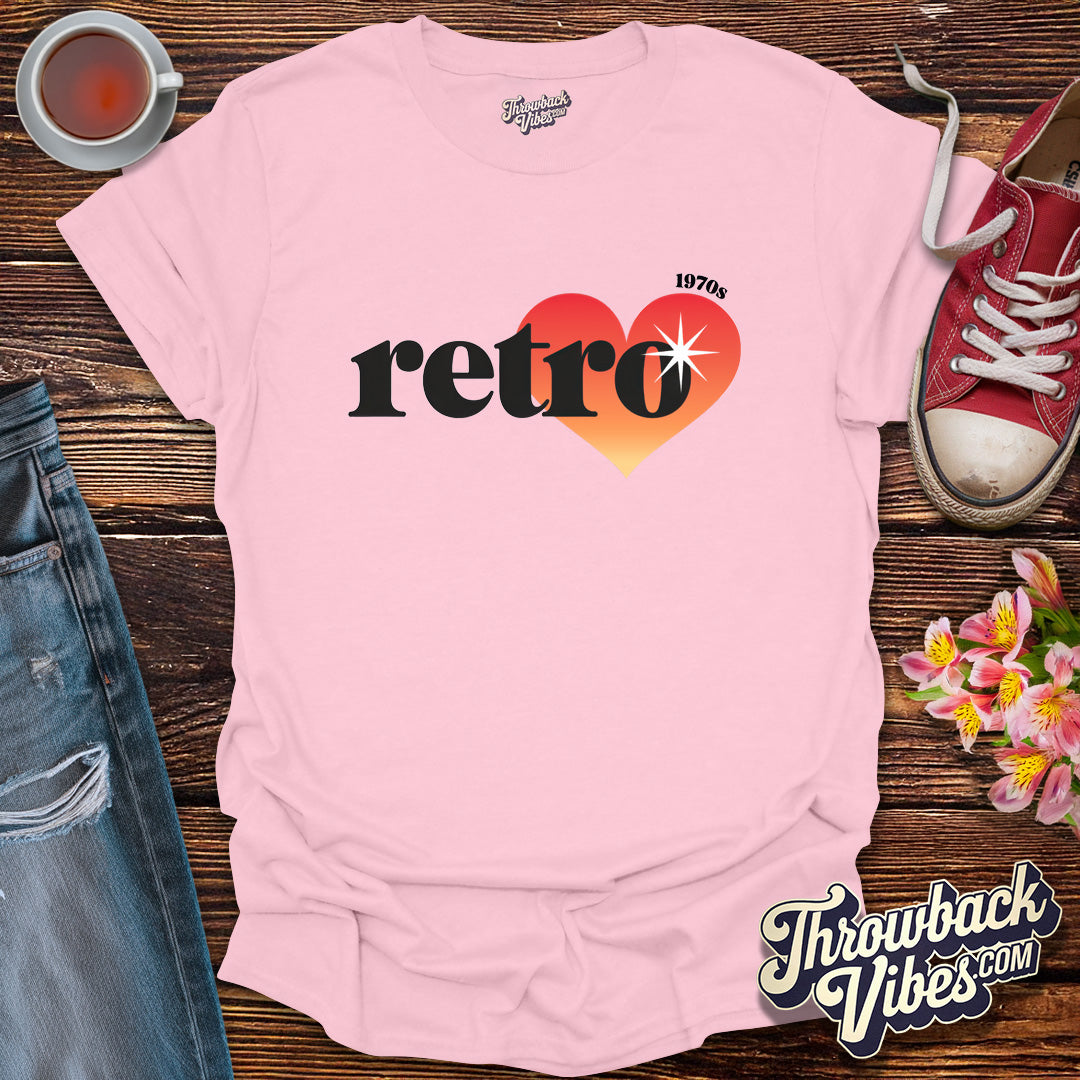 Retro 70s T-Shirt - Throwbackvibes 