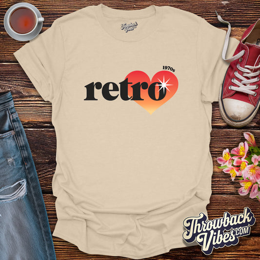 Retro 70s T-Shirt - Throwbackvibes 
