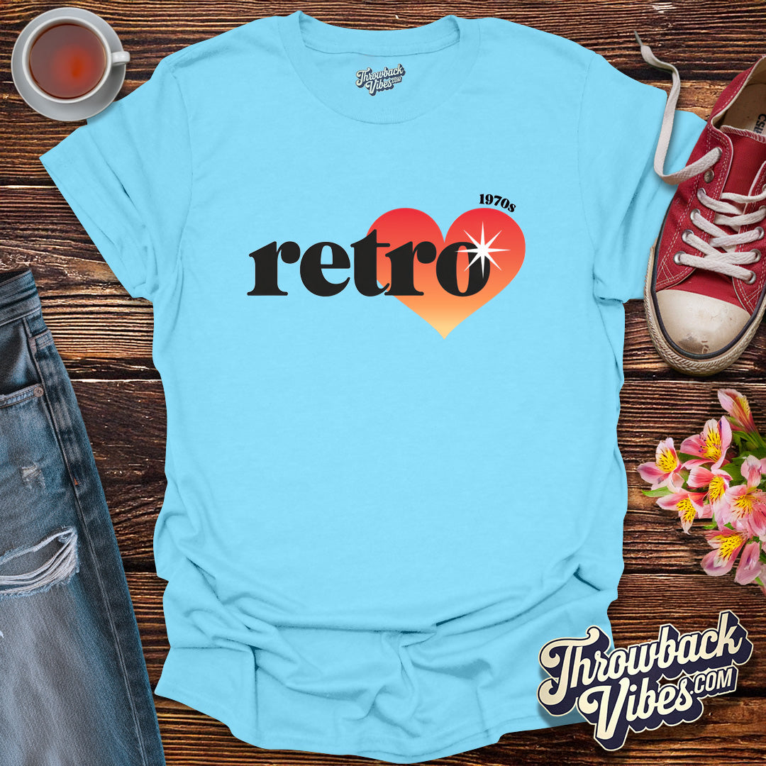 Retro 70s T-Shirt - Throwbackvibes 