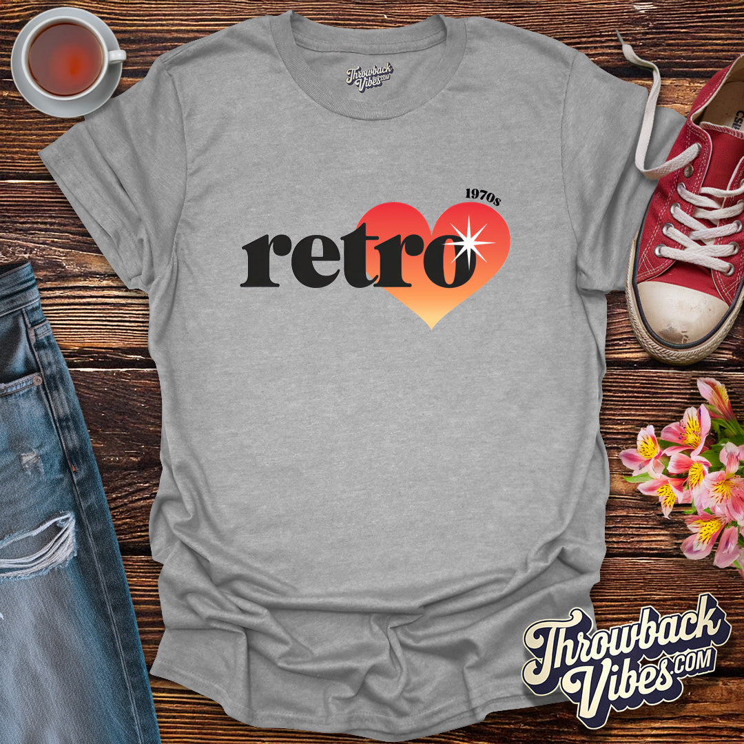 Retro 70s T-Shirt - Throwbackvibes 