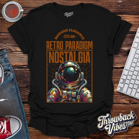 Retro Paradigm Nostalgia T-Shirt - Throwbackvibes 