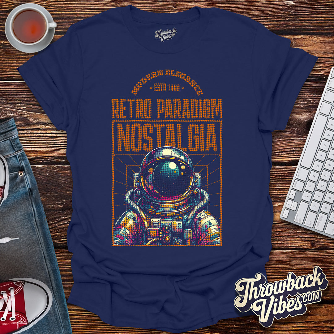 Retro Paradigm Nostalgia T-Shirt - Throwbackvibes 