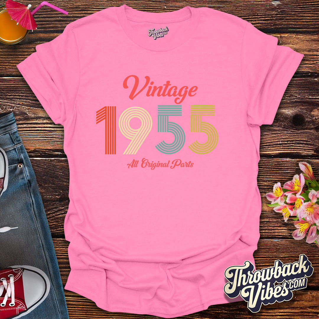 Vintage 1955 All Original Parts T-shirt