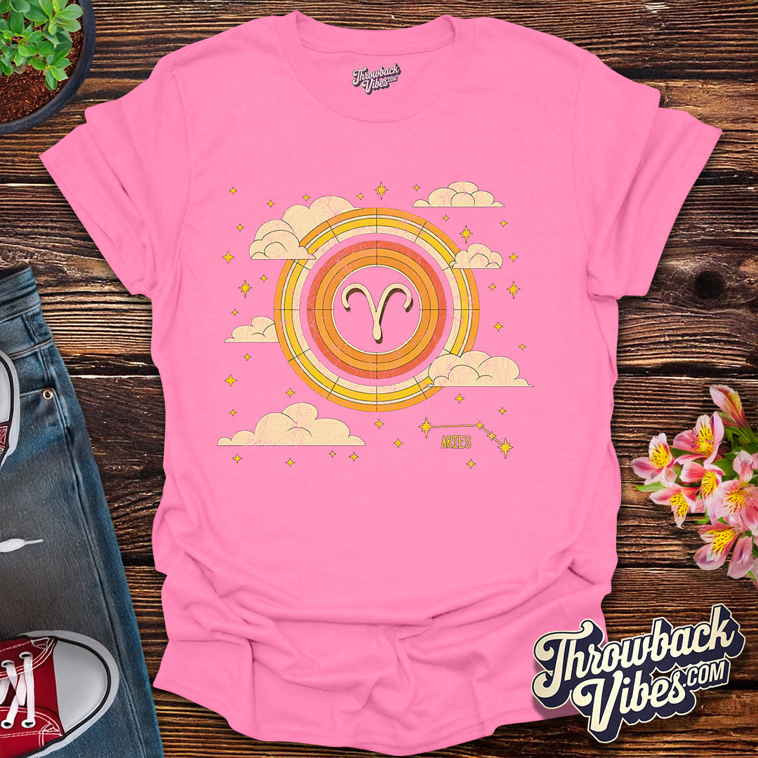 Aries – Vintage Astrology Vibes T-Shirt