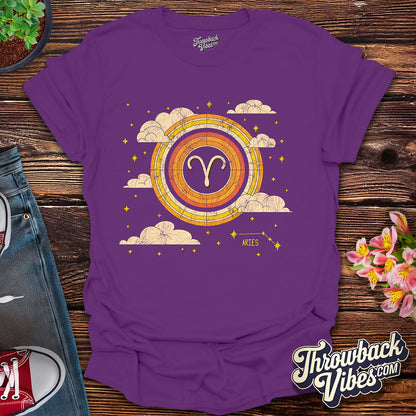 Aries – Vintage Astrology Vibes T-Shirt