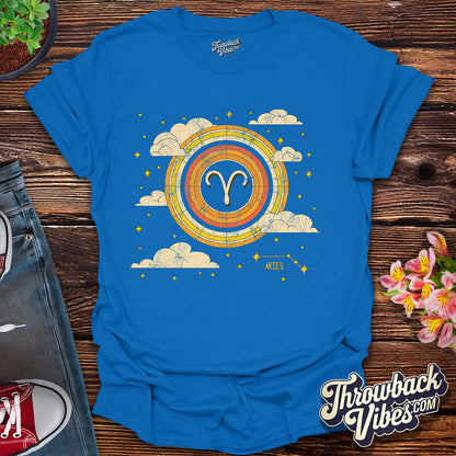 Aries – Vintage Astrology Vibes T-Shirt