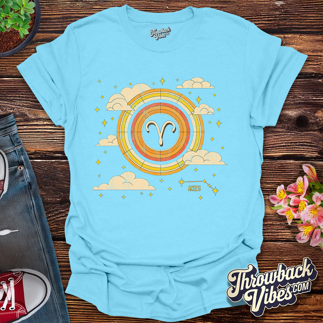 Aries – Vintage Astrology Vibes T-Shirt