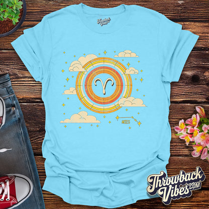 Aries – Vintage Astrology Vibes T-Shirt