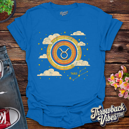 Taurus – Vintage Astrology Vibes T-Shirt