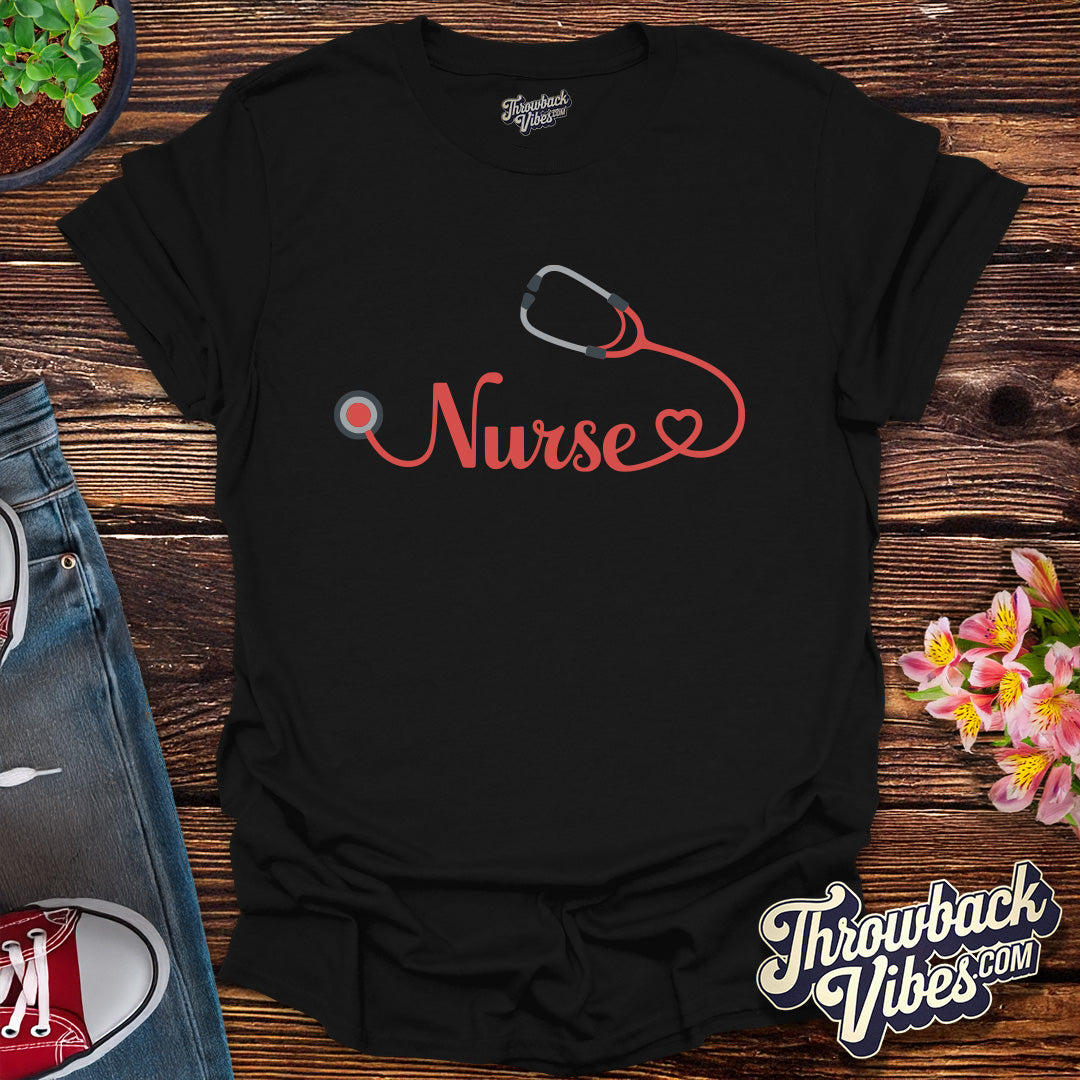 Stethoscope Nurse T-Shirt