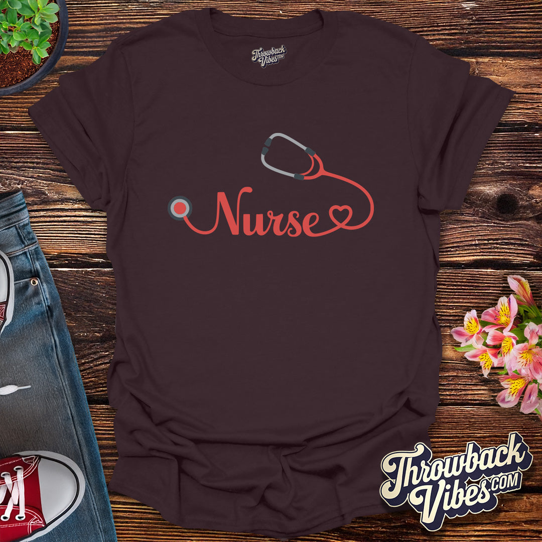 Stethoscope Nurse T-Shirt