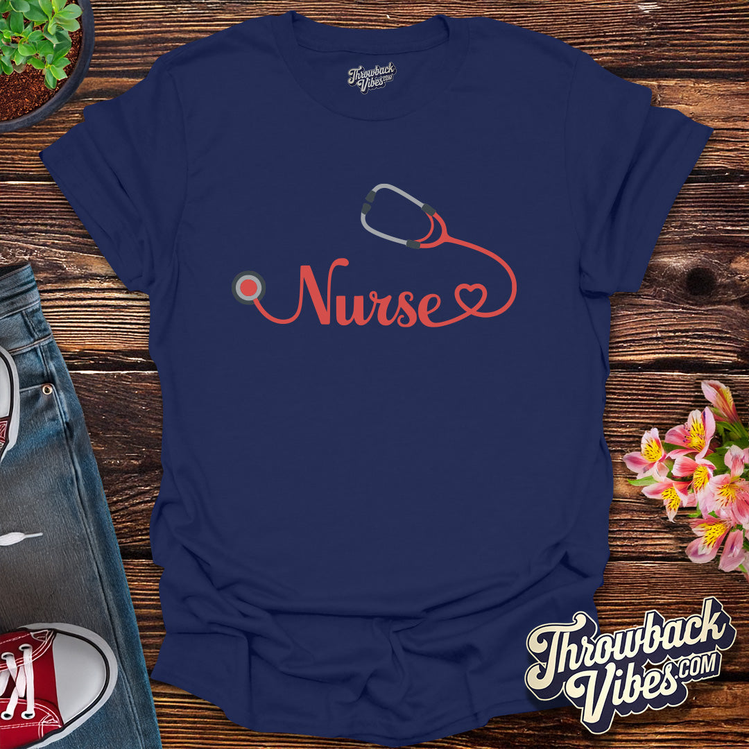 Stethoscope Nurse T-Shirt